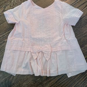 Kate Spade girls button back blouse